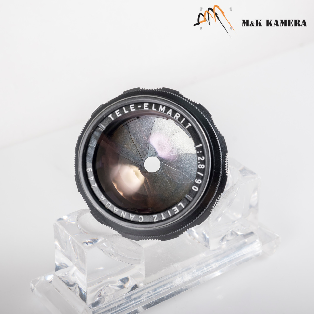 LEITZ Leica Tele-Elmarit M 90mm/F2.8 Ver.I V.1/ Fat Black Lens Yr