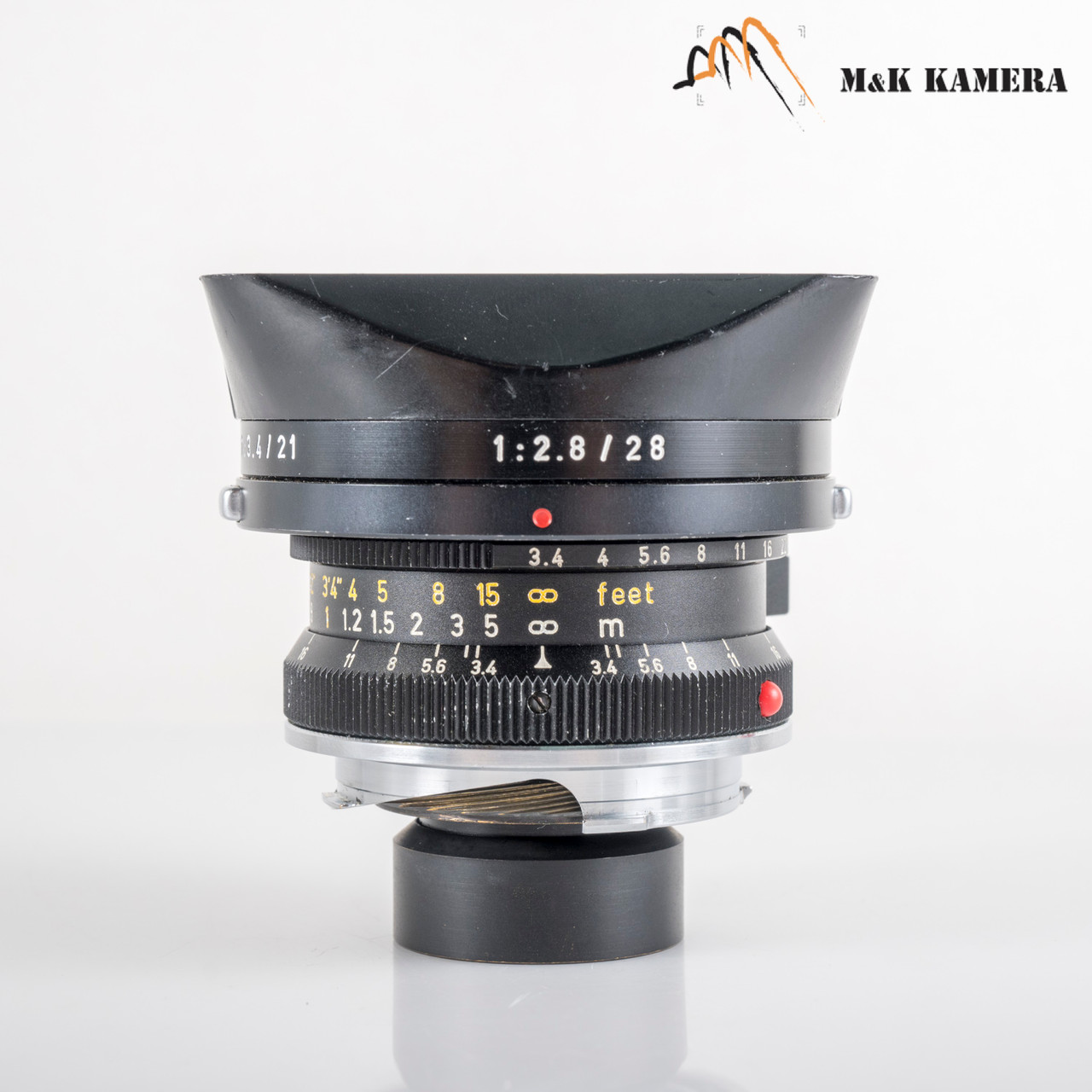 LEICA SUPER-ANGULON 21mm f3.4 希少品　フィルター付 LEITZ SUPER ANGULON 21mm F3.4 スーパーアンギュロン LEICA ライカ 1