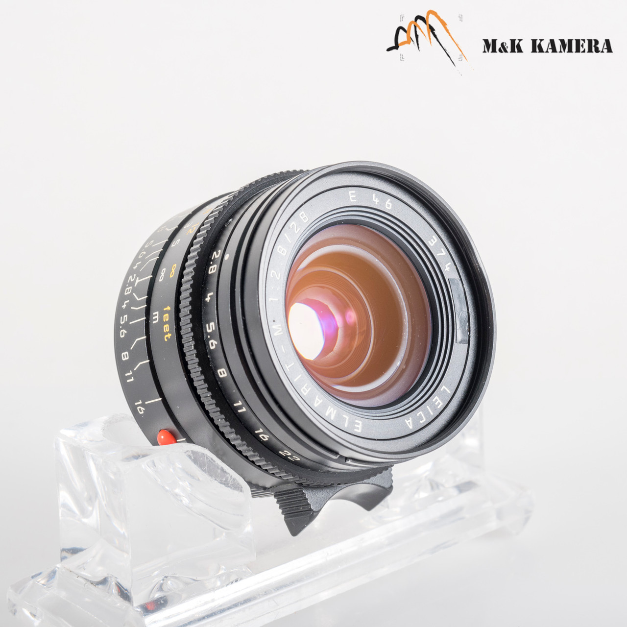 Leica Elmarit-M 28mm/F2.8 E46 Ver.IV 6 bit coded 11809 #88696 - M