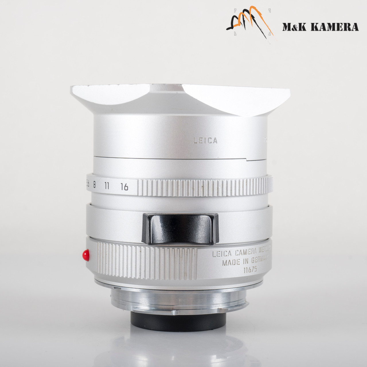 Leica Summilux-M 35mm F/1.4 ASPH/ FLE Silver Lens Germany 11675