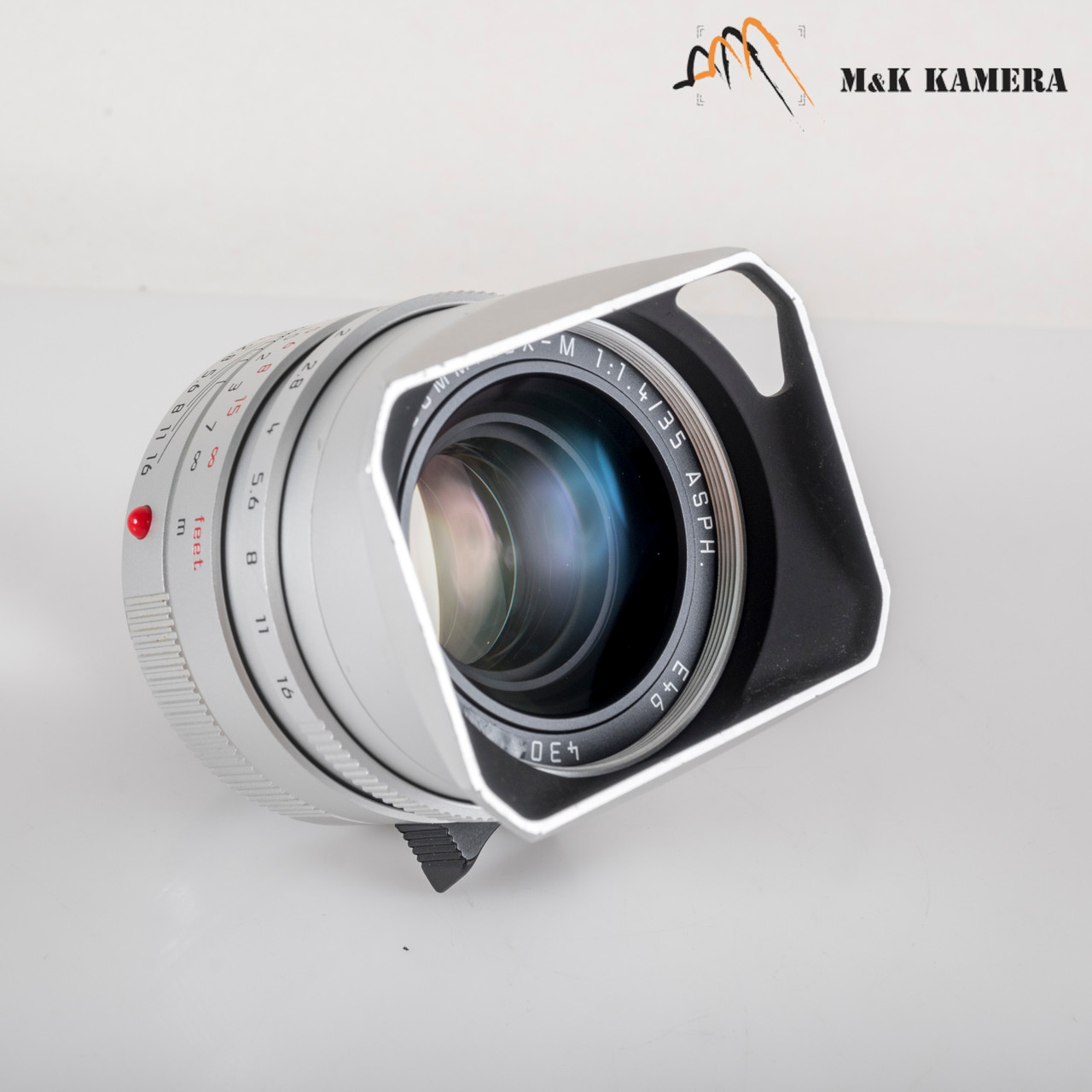 Leica Summilux-M 35mm F/1.4 ASPH/ FLE Silver Lens Germany 11675