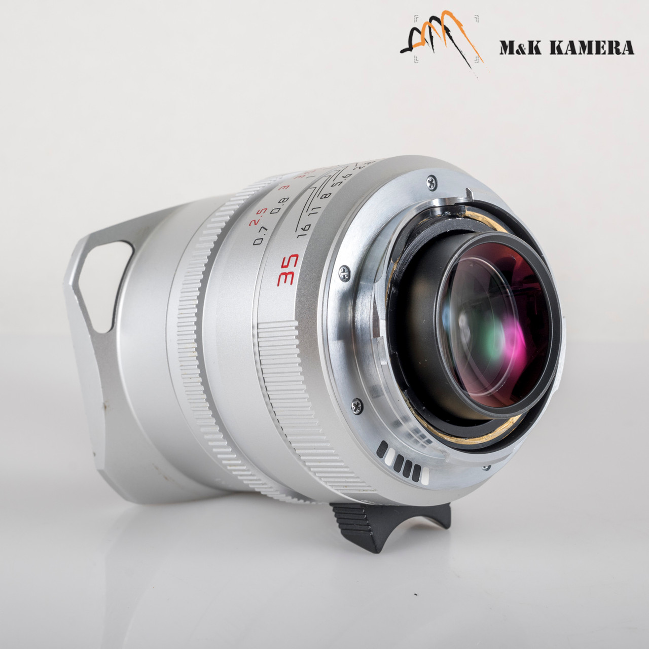 Leica Summilux-M 35mm F/1.4 ASPH/ FLE Silver Lens Germany 11675