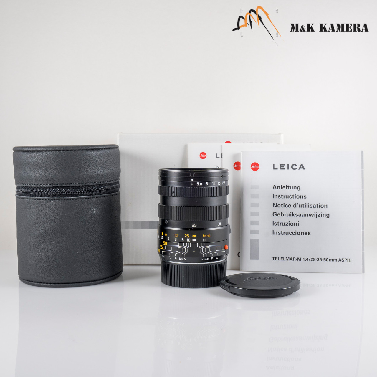 Leica Tri-Elmar-M 28-35-50mm F/4.0 E49 ASPH boxed 11625 #12021 - M