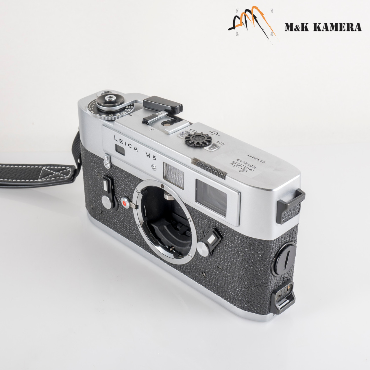 Leica M5 Silver Film Rangefinder Camera #23877 - M & K Kamera