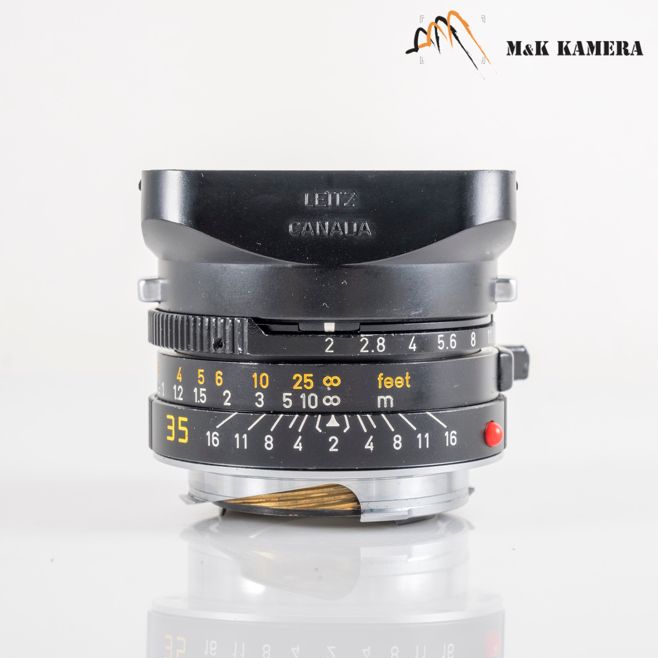 LEITZ Leica Summicron-M 35mm F/2.0 Ver.4 7 Elements Black Lens Yr