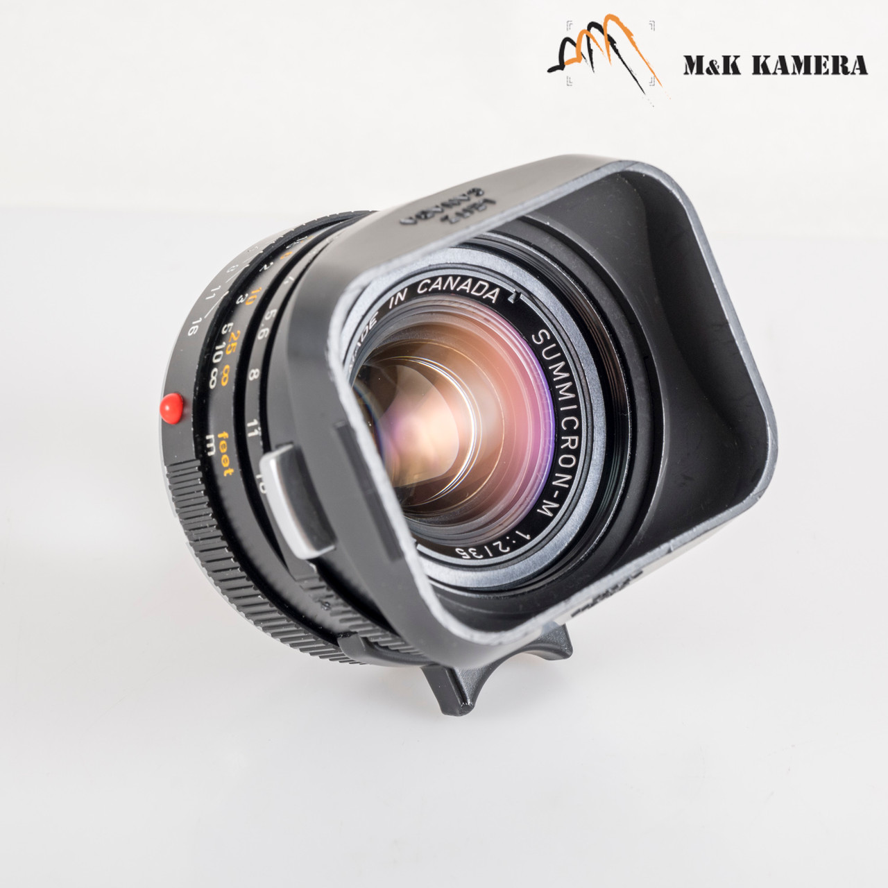 LEITZ Leica Summicron-M 35mm F/2.0 Ver.4 7 Elements Black Lens Yr