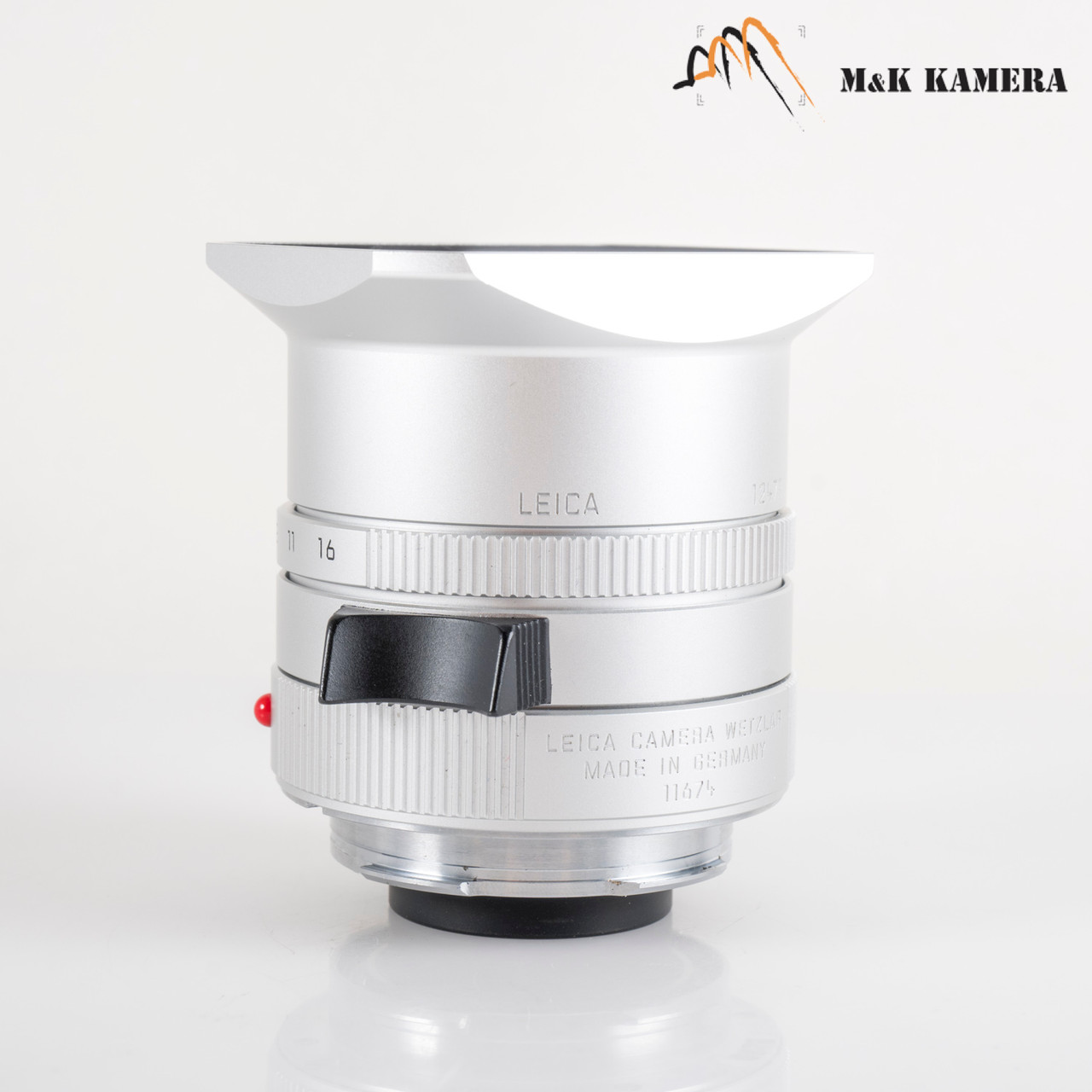 Leica Summicron-M 35mm F/2.0 ASPH V2 Silver Lens Germany 11674