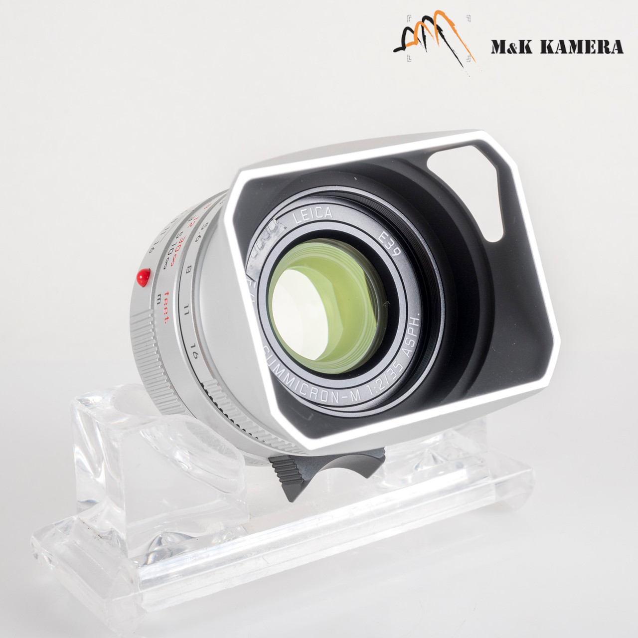 Leica Summicron-M 35mm F/2.0 ASPH V2 Silver Lens Germany 11674