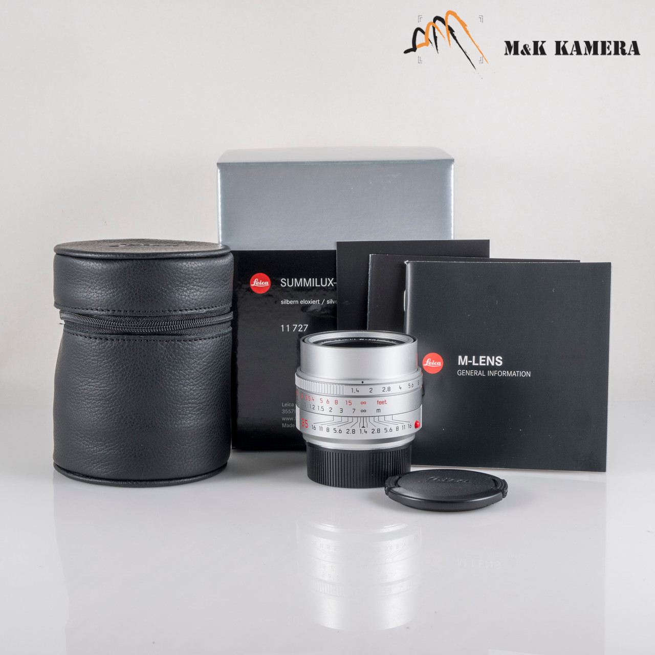 Leica Summilux-M 35mm F/1.4 E46 ASPH/ FLE II Silver Lens Germany