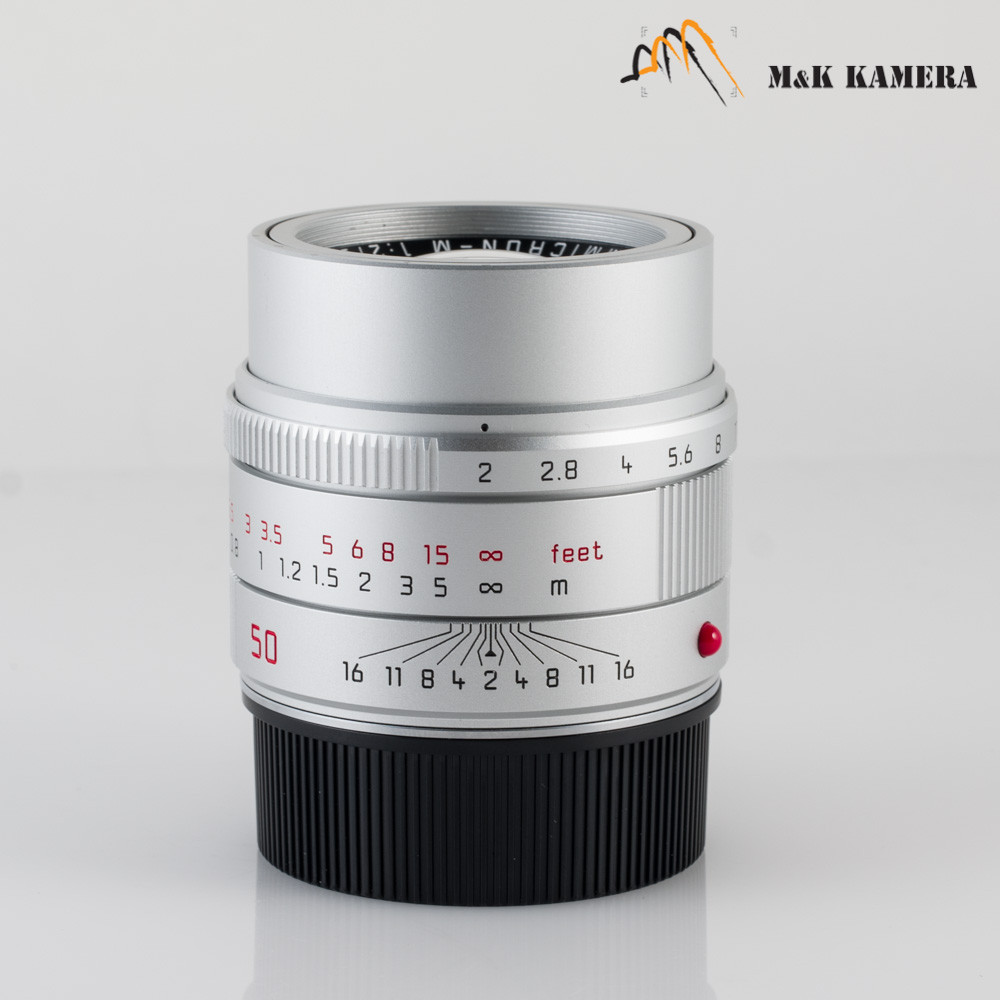 Leica APO-Summicron-M 50mm/F2.0 Silver Lens Germany #142 - M & K