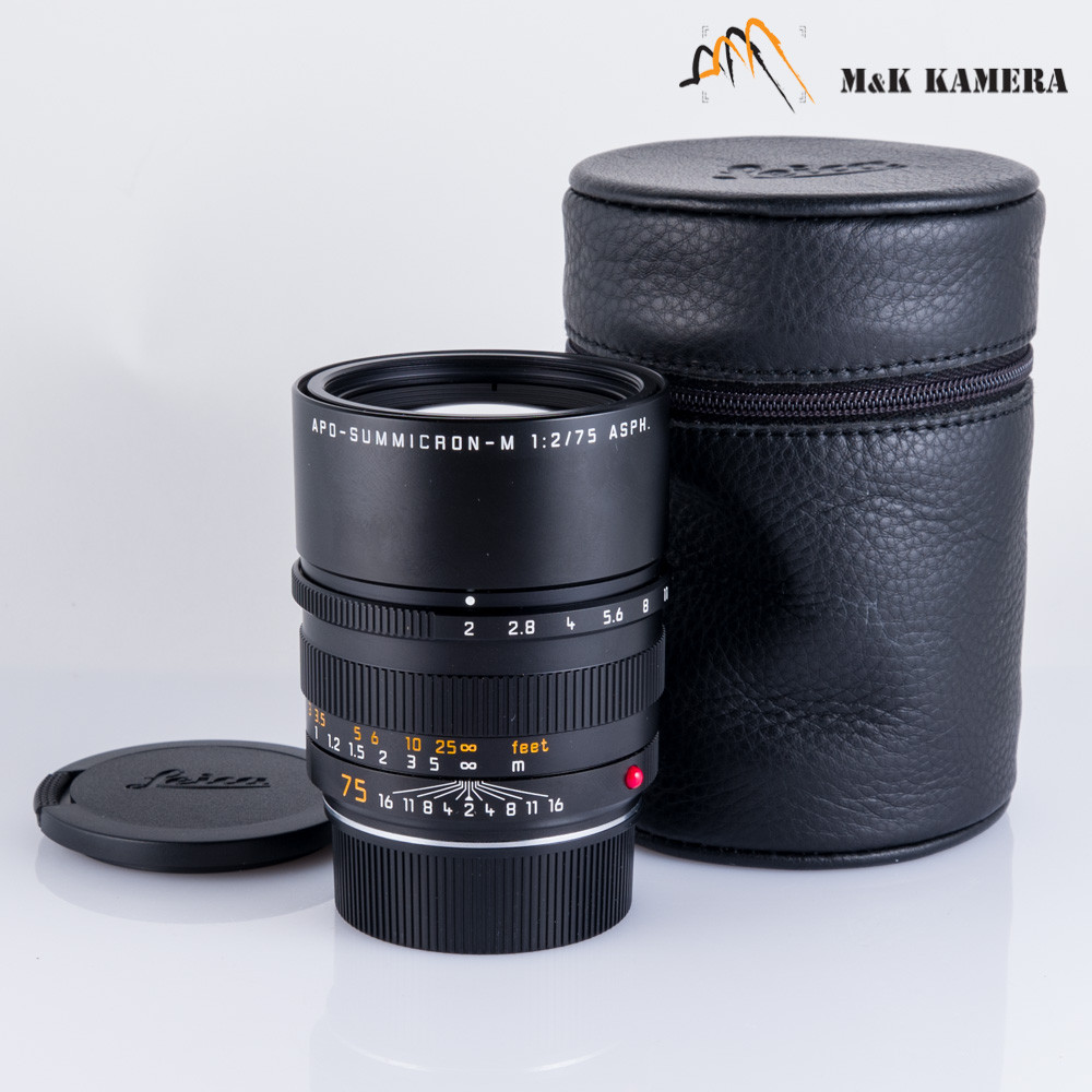Leica APO-Summicron-M 75mm/F2.0 ASPH Lens Germany #637 - M & K