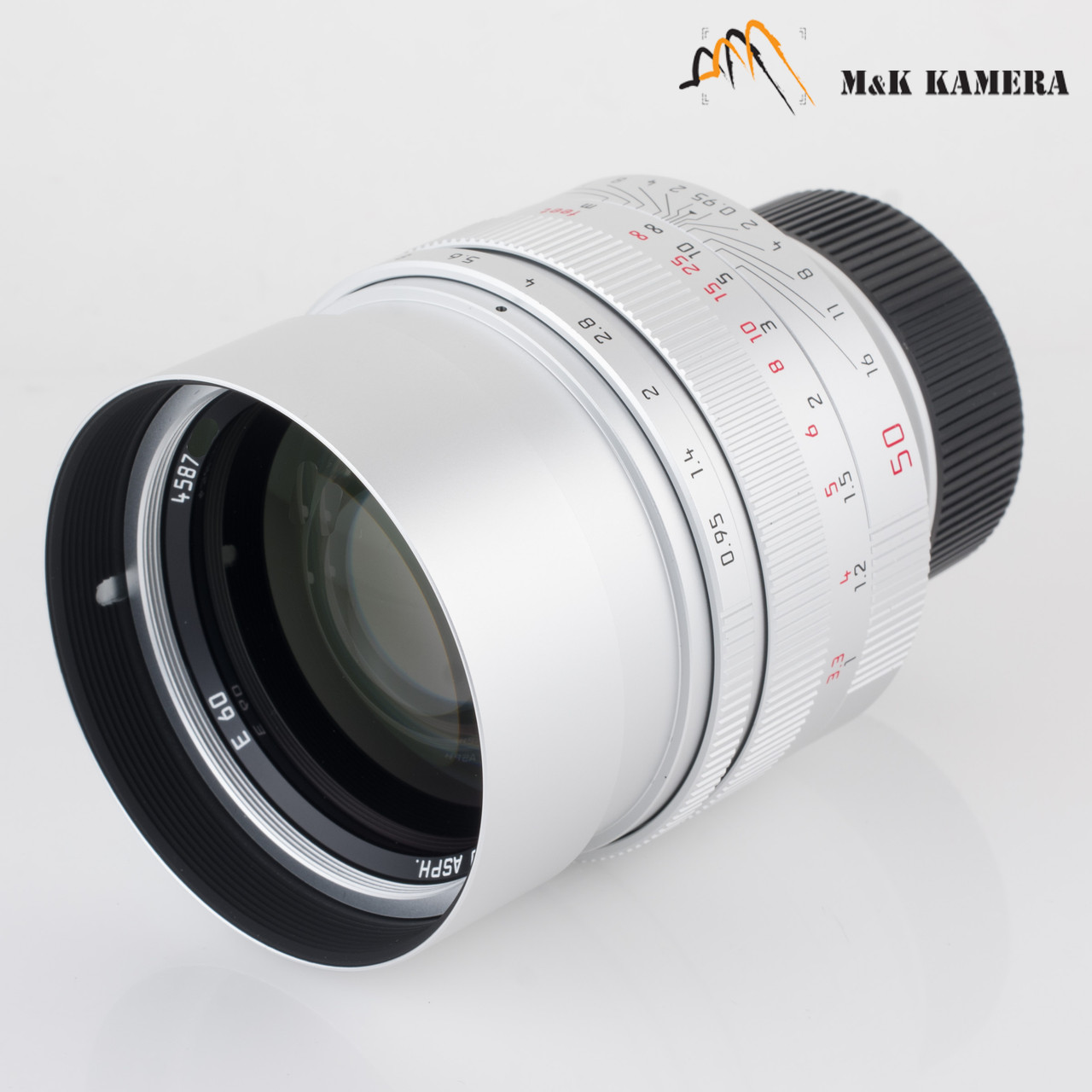 Leica Noctilux-M 50mm F/0.95 ASPH 11667 Silver Lens Germany