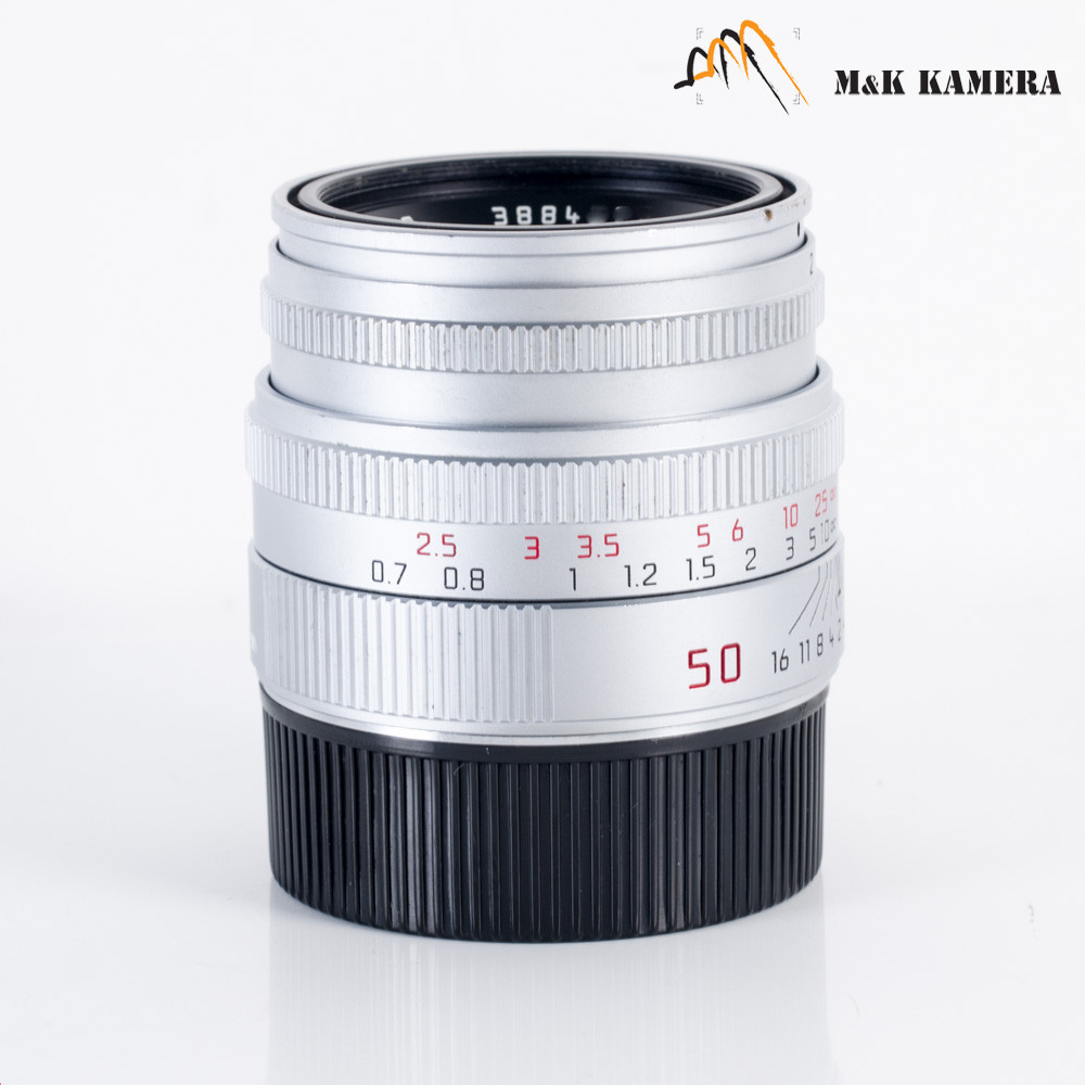 Leica Summicron-M 50mm/F2.0 V Silver Lens Yr.1999 Germany #044 - M