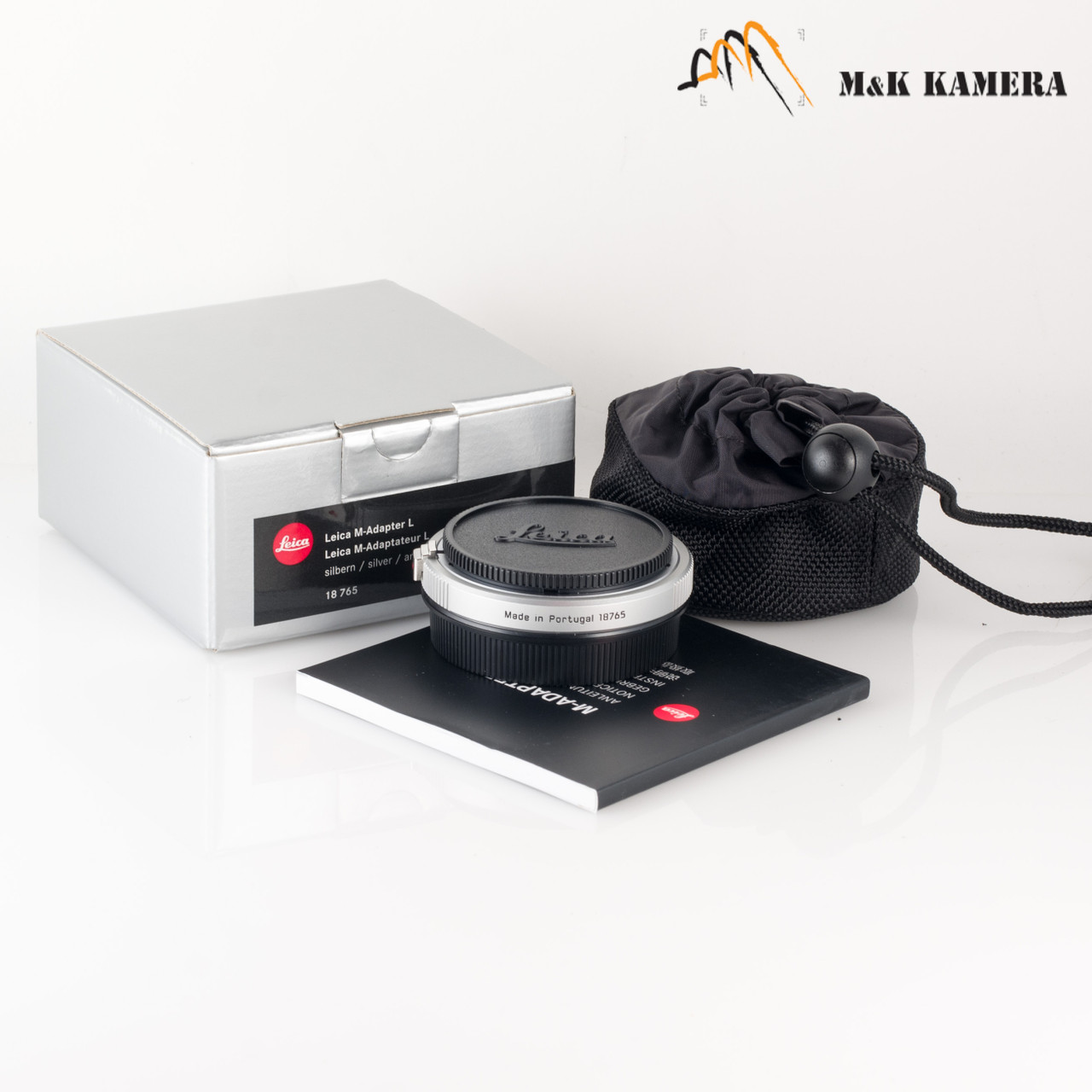 Leica M-Adapter-L Silver for M to TL #765 - M & K Kamera Trading 