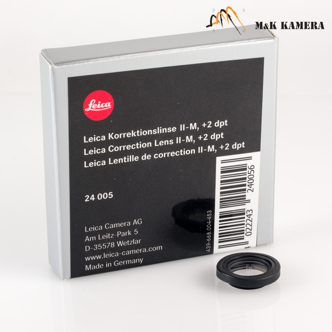 ライカ 視度補正レンズ Correction Lens M II +2 dpt 24005 アイピース