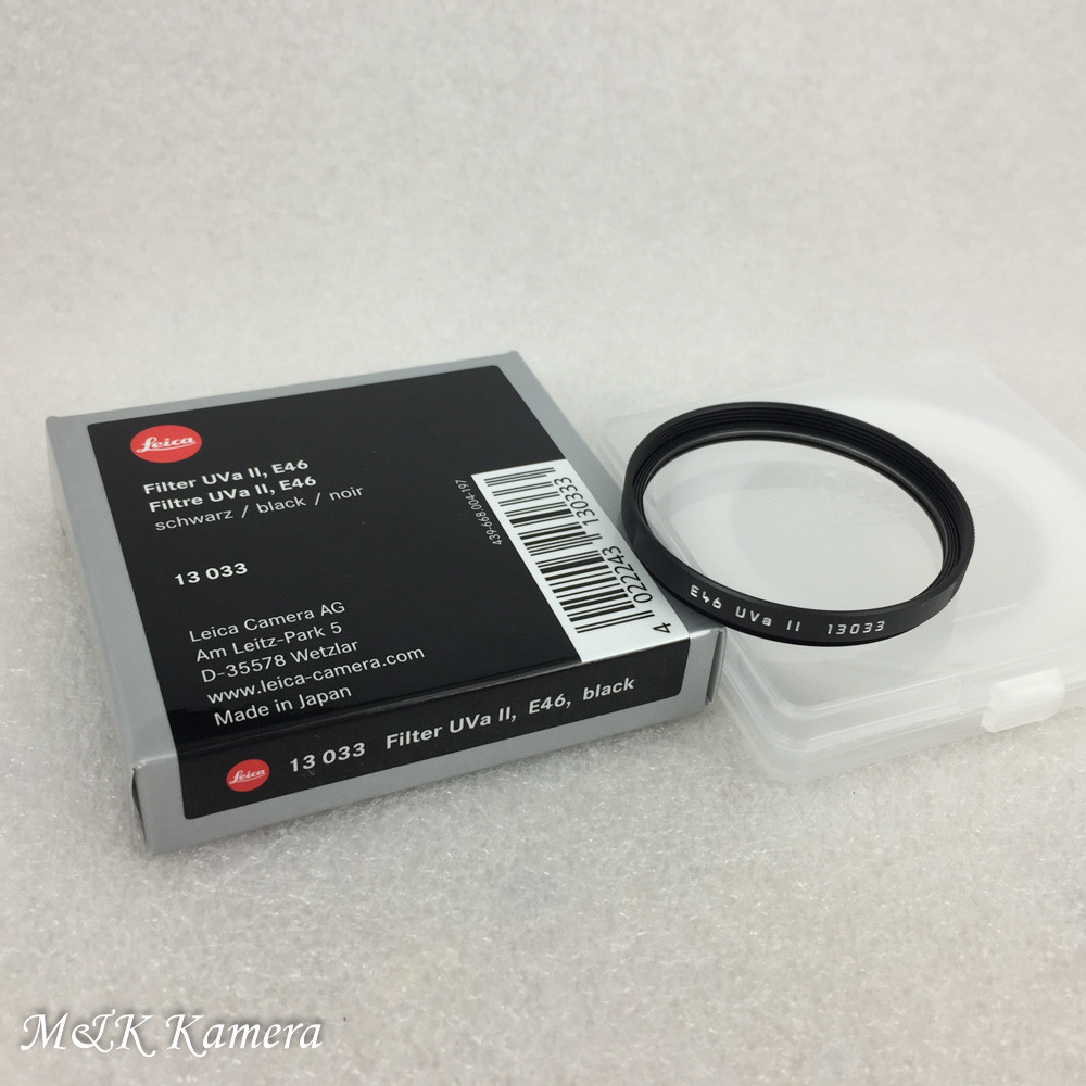 LEICA UVaII E46 フィルター 46mm ライカ純正 フィルター E46 UVa II シルバー Leica｜ライカ 通販 | ビックカメラ.com