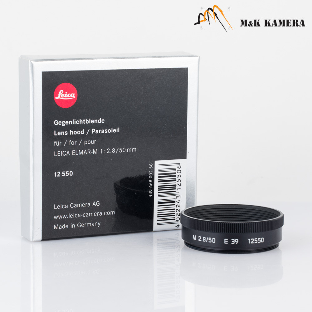 Leica 12550 Hood for 50/2.8 #550 - M & K Kamera Trading Limited 齊