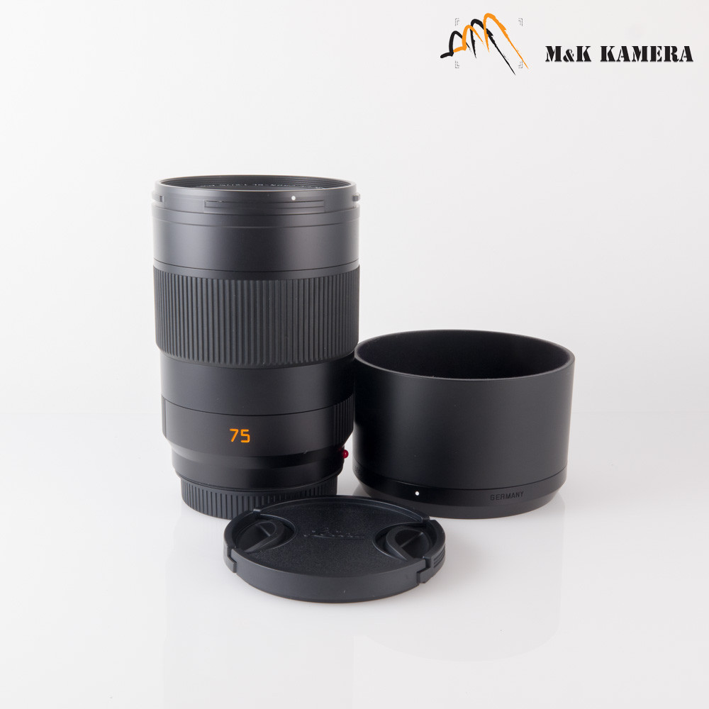 Leica APO-Summicron-SL 75mm/F2.0 ASPH Black Lens Germany 11178