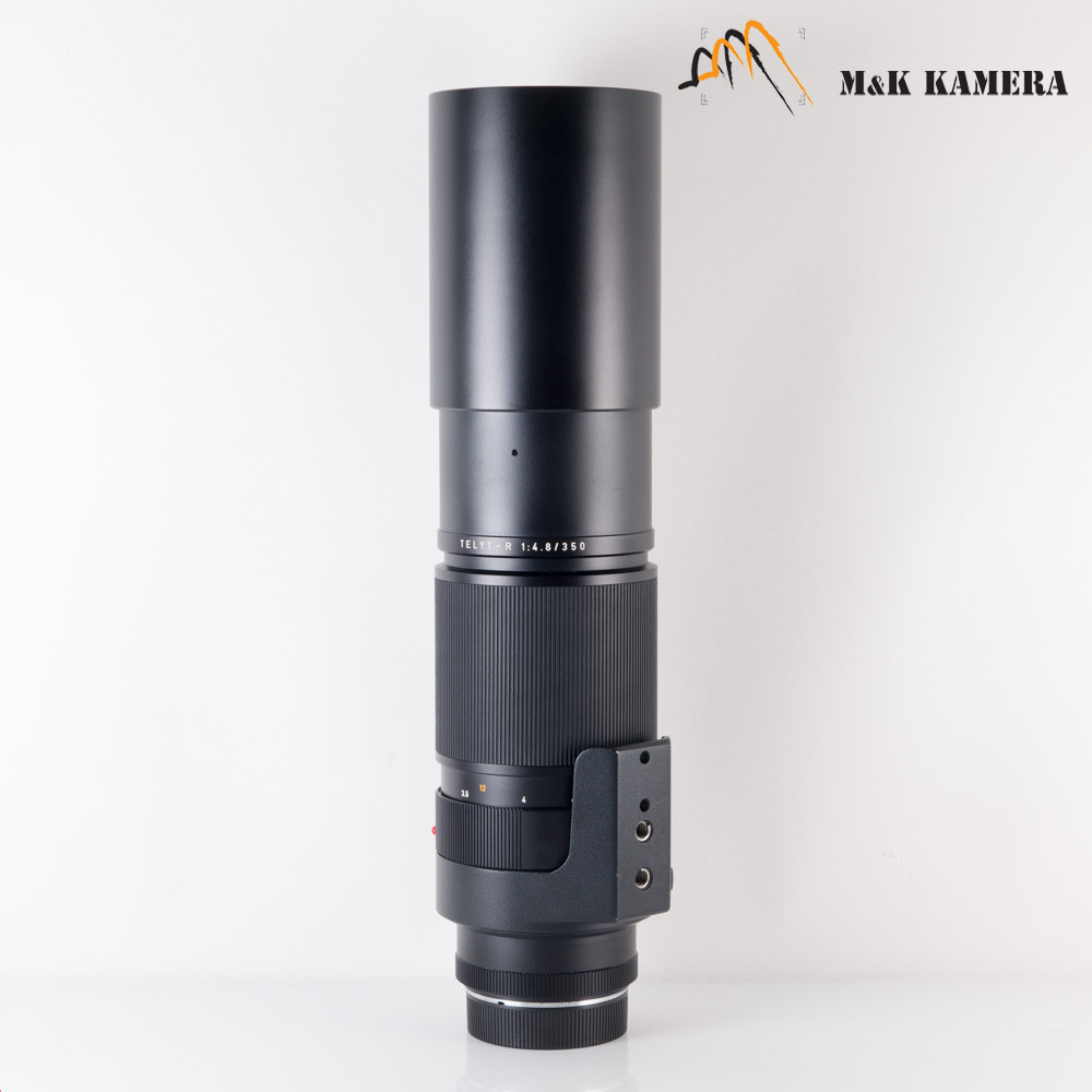 LEITZ Leica Telyt-R 350mm/F4.8 E77 Black Lens Yr.1983 Germany #432