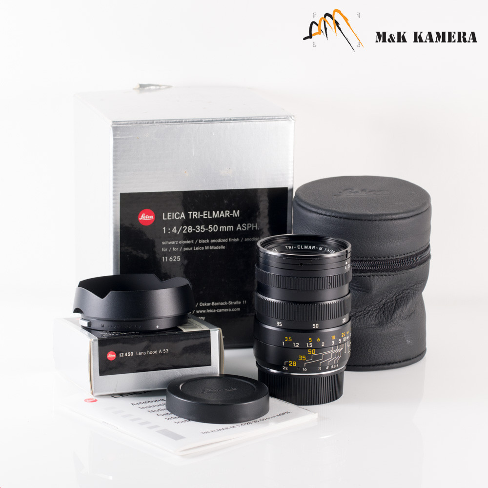 LEICA TRI-ELMAR-M 28-35-50mm ASPH. Tri-Elmar-M 28-35-50mm f4 ASPH (