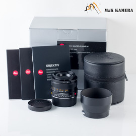 Leica Macro-Elmar-M 90mm/F4.0 11670 Black Lens Germany 11670 #670