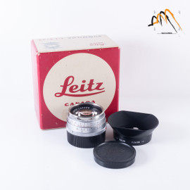 Leica Summilux M 35mm F/1.4 Steel Rim with OLLUX hood #179