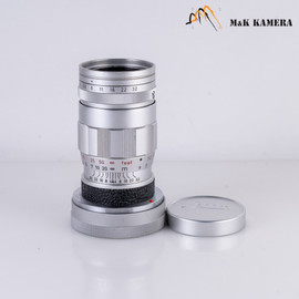Leica Elmar M 90mm F/4.0 E39 Ver.II V2/ 3 Elements Silver Lens Yr.1962 11830 #22617