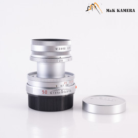 Leica Elmar-M 50mm F/2.8 Ver.II Silver Lens Yr.1996 Germany 11823 #69808