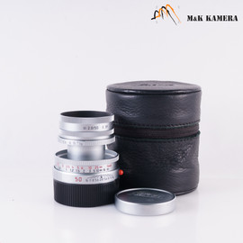 Leica Elmar-M 50mm F/2.8 Ver.II Silver Lens Yr.1994 Germany 11823 #69923