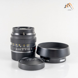 Leica Summilux M 50mm F/1.4 E43 Ver.II V2 Black Lens Yr.1984