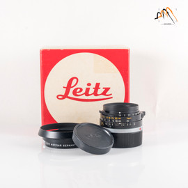 Leica Summilux M 35mm F/1.4 Pre-Asph Black with 12504 Boxed #11408