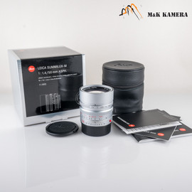 Leica Summilux-M 50mm F/1.4 E46 ASPH Silver Lens Germany 11892 #23554