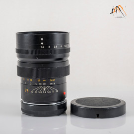 LEITZ Leica Summilux-M 75mm F/1.4 Ver.I Lens Yr.1980 Canada 11814 #11558