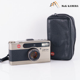 Leica Minilux Summarit 40mm f/2.4 Titanium Film Point & Shoot Camera 18006 #10344