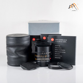 Leica Summilux-M 35mm F/1.4 ASPH/ FLE Black Lens Germany 11663 #11598