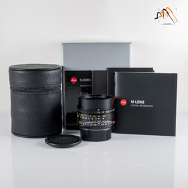 Leica Summilux-M 35mm F/1.4 E46 ASPH/ FLE II Black Lens Germany 11726 #23657