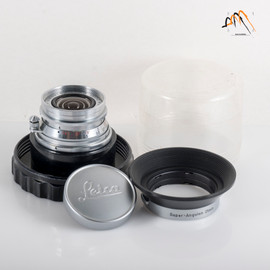 Leica Super-Angulon M 21mm F/4.0 E39 with IWKOO hood #11628