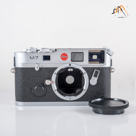 Leica M7 0.72 Silver Film Rangefinder Camera 10504 #11687
