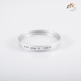Leica E39 39mm UVa II Silver 13031 Filter #11752