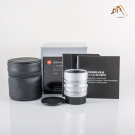 Leica Summilux-M 50mm F/1.4 E46 ASPH Silver Lens Germany 11892 #88285