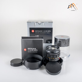 Leica Noctilux-M 50mm F/1.2 ASPH Black Lens Germany 11686 #11841