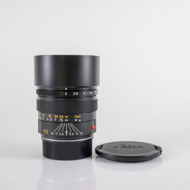 Leica Summicron-M 90mm F/2.0 E55 Pre-Asph/ Ver.II Black Lens Yr.1991 11136 #23817