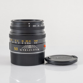 Leica Summicron-M 50mm F/2.0 Ver.V Black Lens Yr.1999 Germany 11826 #23825