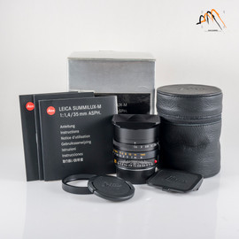 Leica Summilux-M 35mm F/1.4 ASPH/ FLE Black 11663 boxed 11663 #11872