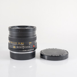 LEITZ Leica Summicron-R 35mm F/2.0 E55 Ver.II V.2 Black Lens Yr.1982 #11895