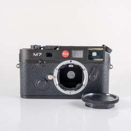 Leica M7 0.72 Black Film Rangefinder Camera 10503 #11923