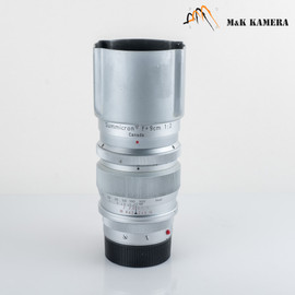 Leica Summicron L39 90mm F/2.0 Ver.I V1 Rare Silver Midland #11928