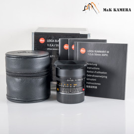 Leica Summarit-M 35mm F/2.4 ASPH Black Lens Germany 11671 #11988