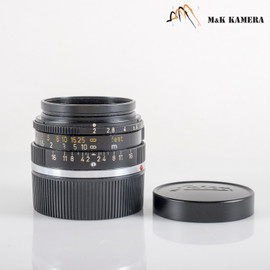 LEITZ Leica Summicron-M 35mm F/2.0 E39 6E/ Elements Lens Yr.1971 Canada #11999