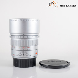 Leica APO-Summicron-M 90mm/F2.0 ASPH Silver Lens Yr.2002 Germany 11885 #88692